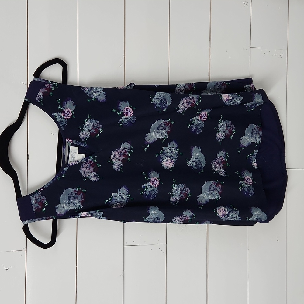 Floral Sleeveless Blouse
